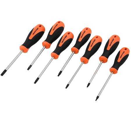 Dynamic Tools 7 Piece Torx Screwdriver Set D062511